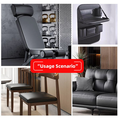 Cuir PVC résistant à l'abrasion pour rembourrage de meubles, 140 cm de large