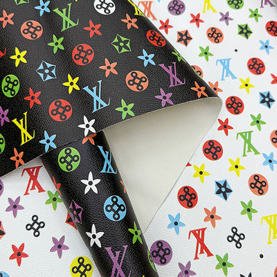 Similicuir PVC imprimé imperméable pour sacs et artisanat