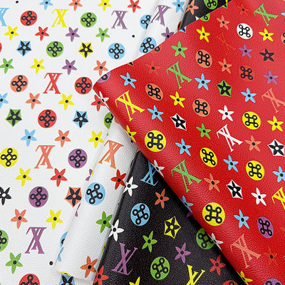Similicuir PVC imprimé imperméable pour sacs et artisanat