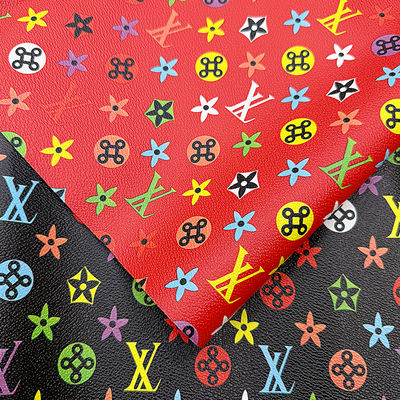 Similicuir PVC imprimé imperméable pour sacs et artisanat