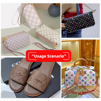 Similicuir PVC imprimé imperméable pour sacs et artisanat