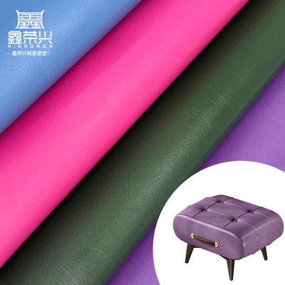 Tissu en cuir tricoté PVC 0,6 mm d'épaisseur pour meubles et sellerie automobile