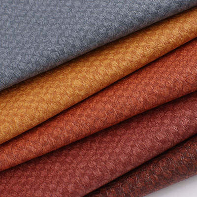 Tissu technique en similicuir PU semi-PU - Tissu en similicuir résistant à l'abrasion