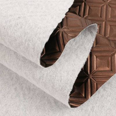 Tissu en similicuir synthétique à motif grain PVC pour sièges de voiture et meubles