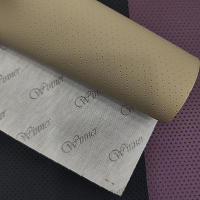 Le cuir en PVC pour les sièges d'auto est résistant à l'abrasion, imperméable à l'eau, 0,8 mm