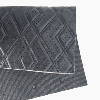 Le cuir synthétique en PVC en relief pour sièges d'auto et meubles
