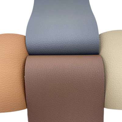 1.0mm PVC résistant à l'usure en relief 137 Litchi Grain cuir synthétique artificiel pour siège auto tapis canapé chaise ceinture faux tissu en cuir