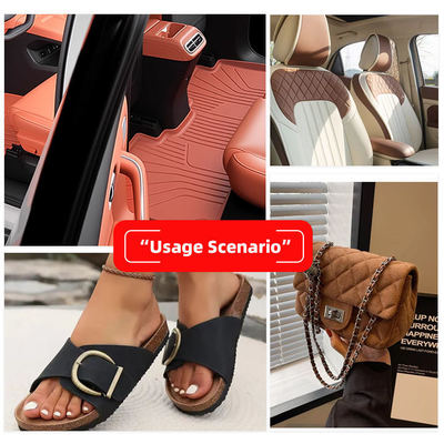 PVC Rhombus Punching Style en relief cuir synthétique artificiel pour voiture pieds sièges de voiture canapé sac décoratif faux tissu en cuir