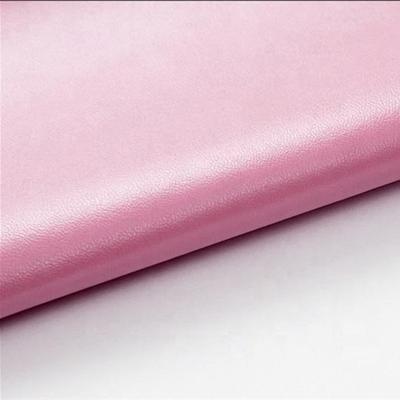 PU Tc Tissu Napa Grain Pattern en cuir synthétique Boîte à portefeuille Chaussures Ntoebook Album photo Tissu en cuir