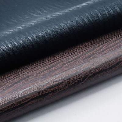 Vente en gros en Pvc en cuir à rayures en cuir synthétique en bois Impression Emballage Portemonnaie Boîte à chaussures Carnet de notes Fabrique en faux cuir