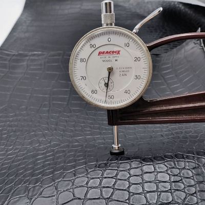 Pvc Crocodile Grain en cuir synthétique portefeuille portefeuille chaussures carnet de bord tissu en cuir