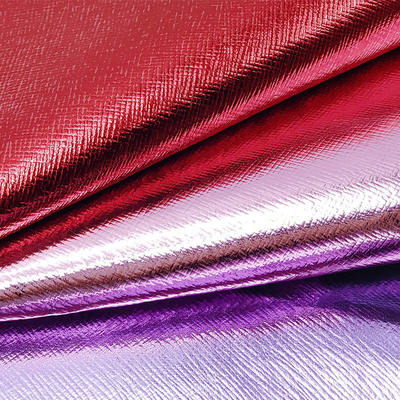 Faux cuir synthétique à motif croisé pour filtre en film métallique PVC, sac à main, portefeuille, étui, chaussures, cahier