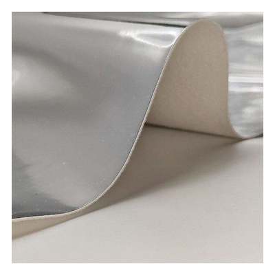 Cuir synthétique de haute qualité pour chaussures, sacs à main, cahiers, PU, arc-en-ciel, holographique, métallique, coloré, miroir, tissu en cuir