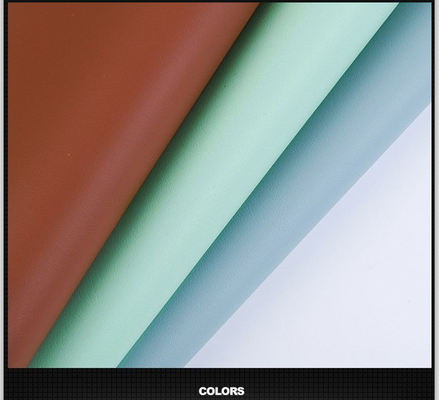 Semi PU 1,3 mm Grind Grain arénaceous en cuir synthétique portefeuille portefeuille chaussures ordinateur portable tapis de table tissu en cuir