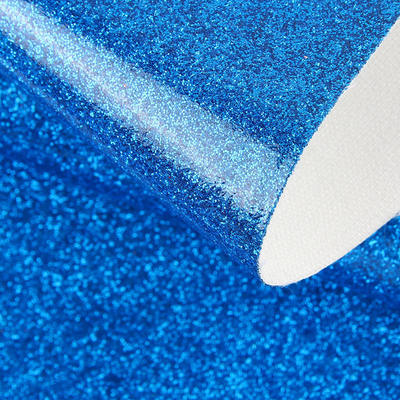 Tissu pailleté enduit PU pour chaussures, nœuds, artisanat, simili cuir, cuir synthétique, imperméable, extensible, pour doublure de canapé, extérieur