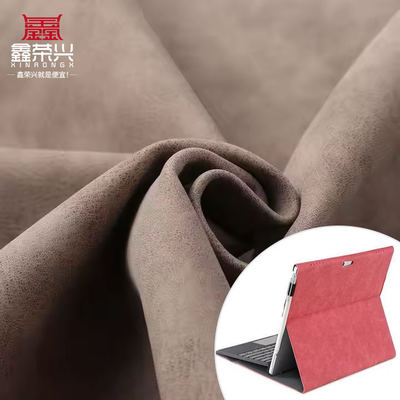 PU congelé Yangbuck Nubuck Grain cuir synthétique pour sac chaussures portefeuille décorer des cahiers d'enregistrement boîtier faux tissu en cuir