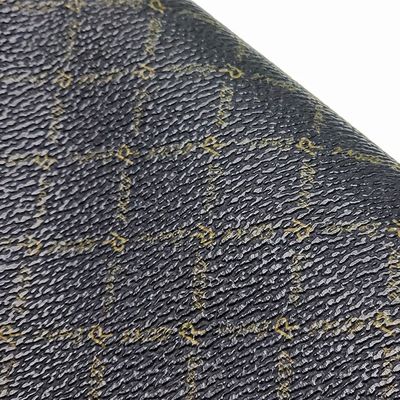 0.6mm Thickness 140cm Width Knitted Backing PVC Leather Synthetic Leather for Bags Furniture and Home Decor