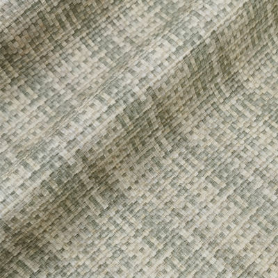 Cuir synthétique PVC de 0,8 mm d'épaisseur, 137 cm de large, avec impression de tapis d'herbe en 5 couleurs