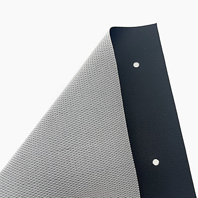 Tissu en similicuir PVC avec 7 couleurs en stock, MOQ de 50 yards et capacité de production de 100 000 mètres