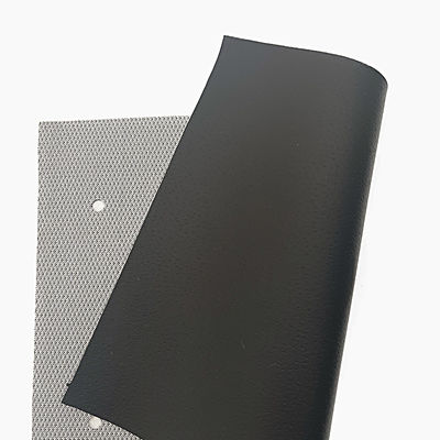 Tissu en similicuir PVC avec 7 couleurs en stock, MOQ de 50 yards et capacité de production de 100 000 mètres