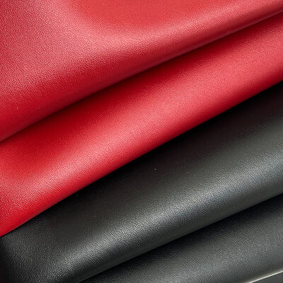 PVC grain d'agneau double face cuir synthétique artificiel élastique matériaux imperméables pour sac tapis de table ceinture décorer Faux