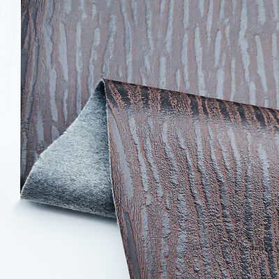 Vente en gros en Pvc en cuir à rayures en cuir synthétique en bois Impression Emballage Portemonnaie Boîte à chaussures Carnet de notes Fabrique en faux cuir