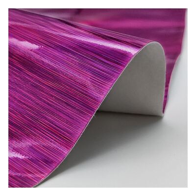 Rainbow Pu Holographique dessin de fil de fer figure en relief faux en cuir artificiel chaussures de vanité sac à main carnet de notes tissu en cuir