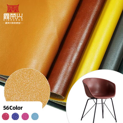 1.1 Épaisseur PVC 158 Cuir de vache Motif grain Similicuir artificiel Album photo et sacs Tissu en cuir