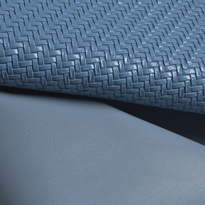 Tissu d'ameublement en cuir artificiel PVC synthétique avec motif tissé gaufré, extensible et imperméable, pour meubles, artisanat, canapé, fauteuil, siège de voiture, sac, décoration