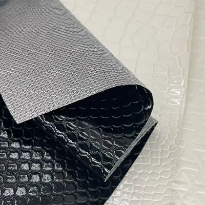 Étui de téléphone en similicuir PVC, artisanat de meubles, style brillant et scintillant en relief avec doublure extensible imperméable pour canapé