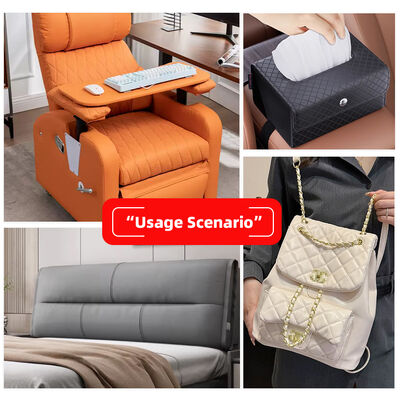 PVC 3 mm éponge texturée faux/ cuir synthétique anti rayures imperméable à l'eau couverture de meubles doux pour canapés fauteuils de massage sièges d'auto