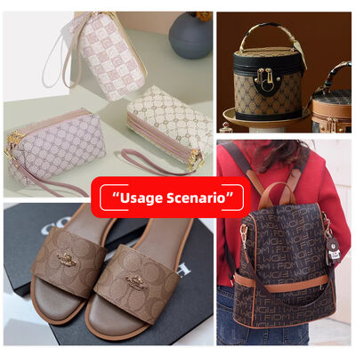 PVC cuir synthétique artificiel style imprimé vinyle faux matériau en cuir pour sac ordinateur portable téléphone carapace