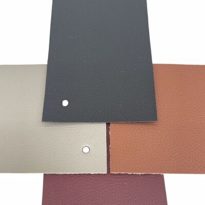 PVC résistant à l'usure Litchi grain en relief cuir synthétique artificiel pour siège auto tapis canapé chaise ceinture faux tissu en cuir