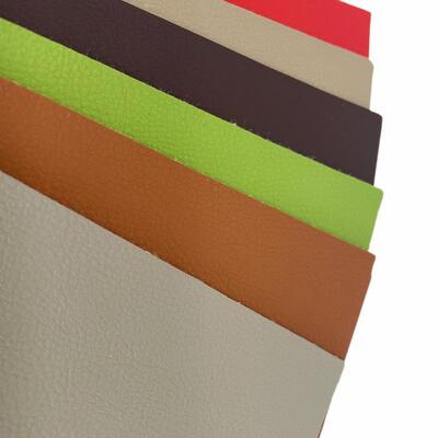 PVC résistant à l'usure Litchi grain en relief cuir synthétique artificiel pour siège auto tapis canapé chaise ceinture faux tissu en cuir