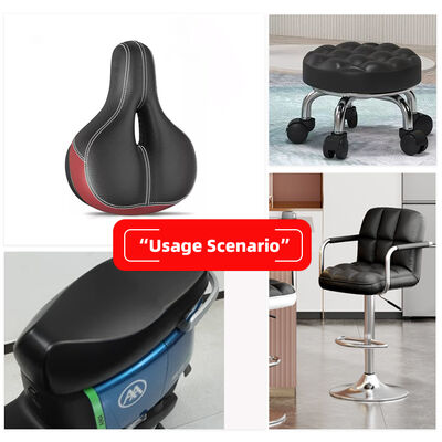 Des motifs en relief en PVC élastique en cuir synthétique pour les sièges de motocyclettes couvre-couvre-couvre-couvre-couvre-couvre-couvre-couvre-coupe-coupe-coupe-coupe