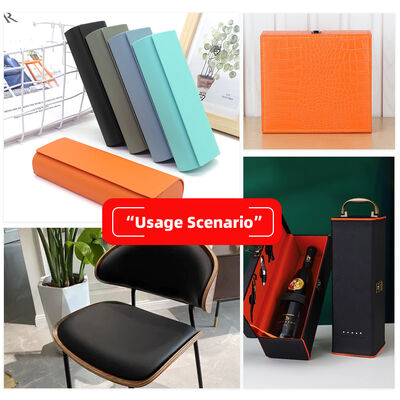 PVC en grain croisé en cuir synthétique artificiel pour portefeuille boîtier d'emballage chaussures ordinateur portable tissu en cuir