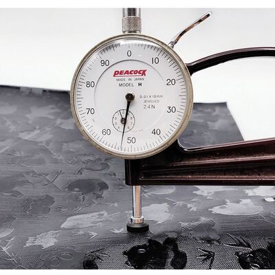 Cuir synthétique artificiel en PVC pour vente en gros, motif grain de panda, pour chaussures, boîtes, carnets