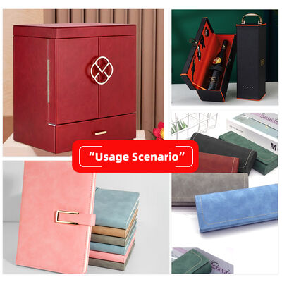 Cuir synthétique imprimé PVC grain Crazy Horse pour carnet décoratif, set de table, coque de téléphone, tissu en similicuir. Doublure de sacs