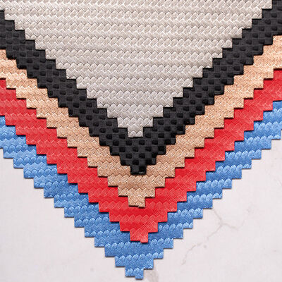 Cuir synthétique PU imperméable en fibre de carbone pour vêtements, étuis de téléphone, pochettes, boîtes - Artisanat en faux cuir durable, vêtements