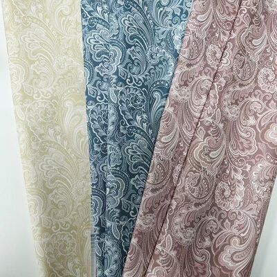Tissu en cuir synthétique artificiel en PVC imprimé floral pour sacs, carnets, coques de téléphone, canapés, artisanat, faux cuir imprimé floral