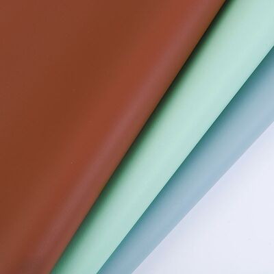 Semi PU 1,3 mm Grind Grain arénaceous en cuir synthétique portefeuille portefeuille chaussures ordinateur portable tapis de table tissu en cuir