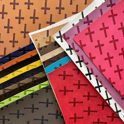 Fabrique en cuir synthétique en relief pour meubles pour sacs à chaussures tapis de table tapis de canapé