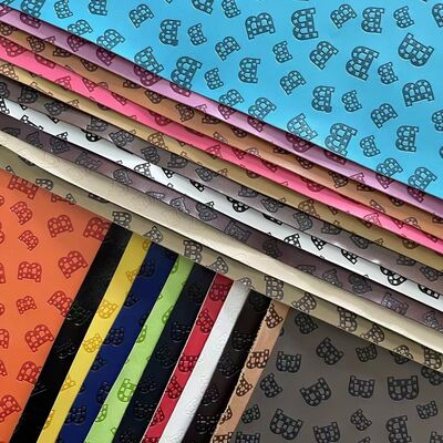 Fabrique en cuir synthétique en relief pour meubles pour sacs à chaussures tapis de table tapis de canapé