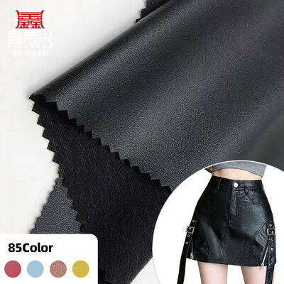 Cuir synthétique Napa grain B251 semi-PU élastique similicuir pour vêtements, sacs, étui pour écouteurs