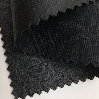 128 Élastique en relief de peau de mouton en grain cuir synthétique faux tissu en cuir pour vêtements vêtements jupes sacs sans lavage PU
