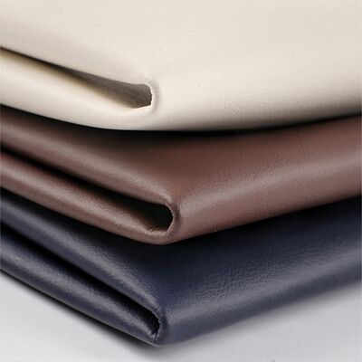 Tissu en similicuir PU imperméable écologique à motif Napa gaufré en microfibre pour football, golf, extérieur, siège de voiture, canapé, sac