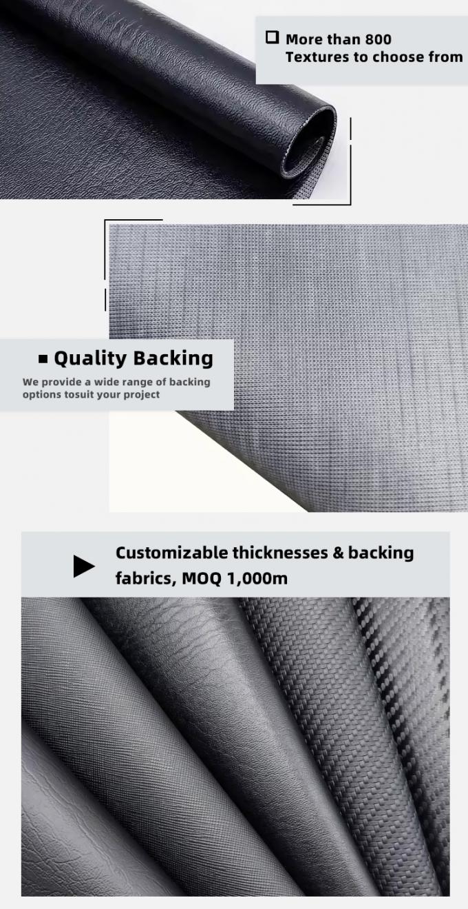 Cuir PVC pour meubles, r&eacute;sistant &agrave; l'abrasion, imperm&eacute;able, 140cm de large 5