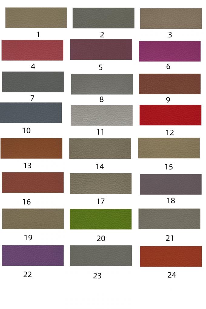 PVC en cuir en relief r&eacute;sistant &agrave; l'abrasion pour les si&egrave;ges d'auto 13