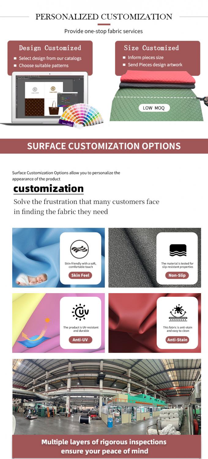 Tapis de sol de voiture en cuir PVC matelass&eacute; sur mesure, &eacute;paisseur 4,6 mm avec rembourrage en mousse, ajustement extensible, si&egrave;ges de voiture, canap&eacute;s, sacs brod&eacute;s en relief 6