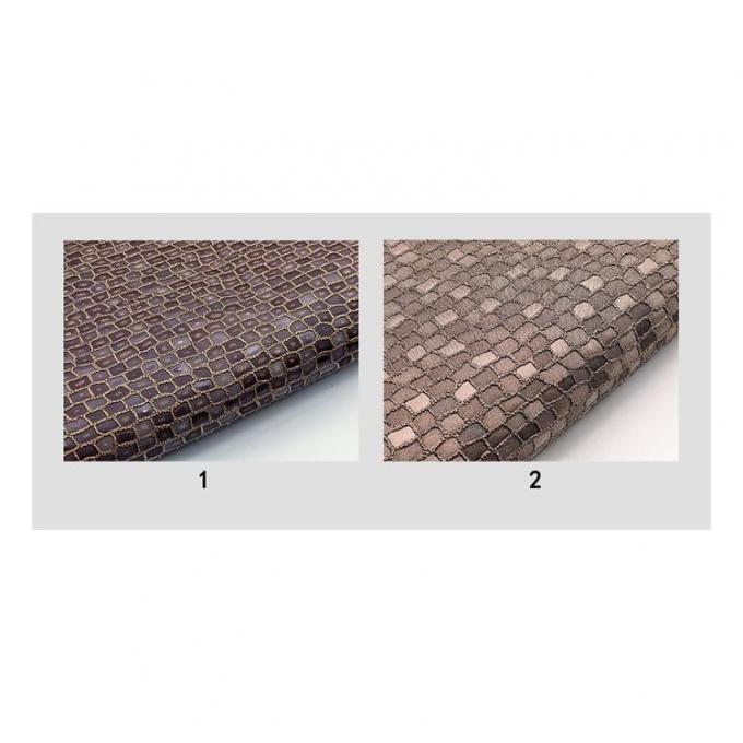 Vente en gros en Pvc de pierre de perle de grain motif en cuir synth&eacute;tique artificiel emballage portefeuille bo&icirc;te chaussures carnet de notes faux tissu en cuir 18